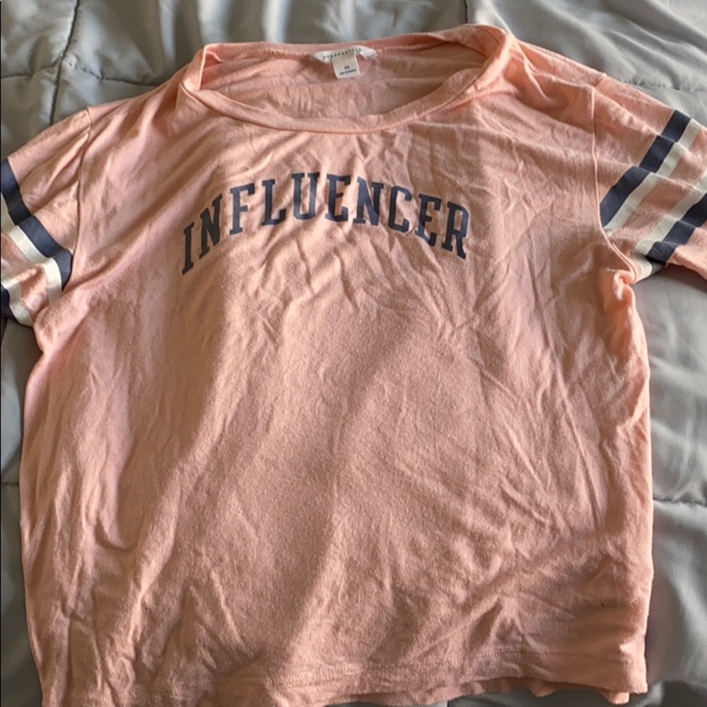 T-shirt crop
